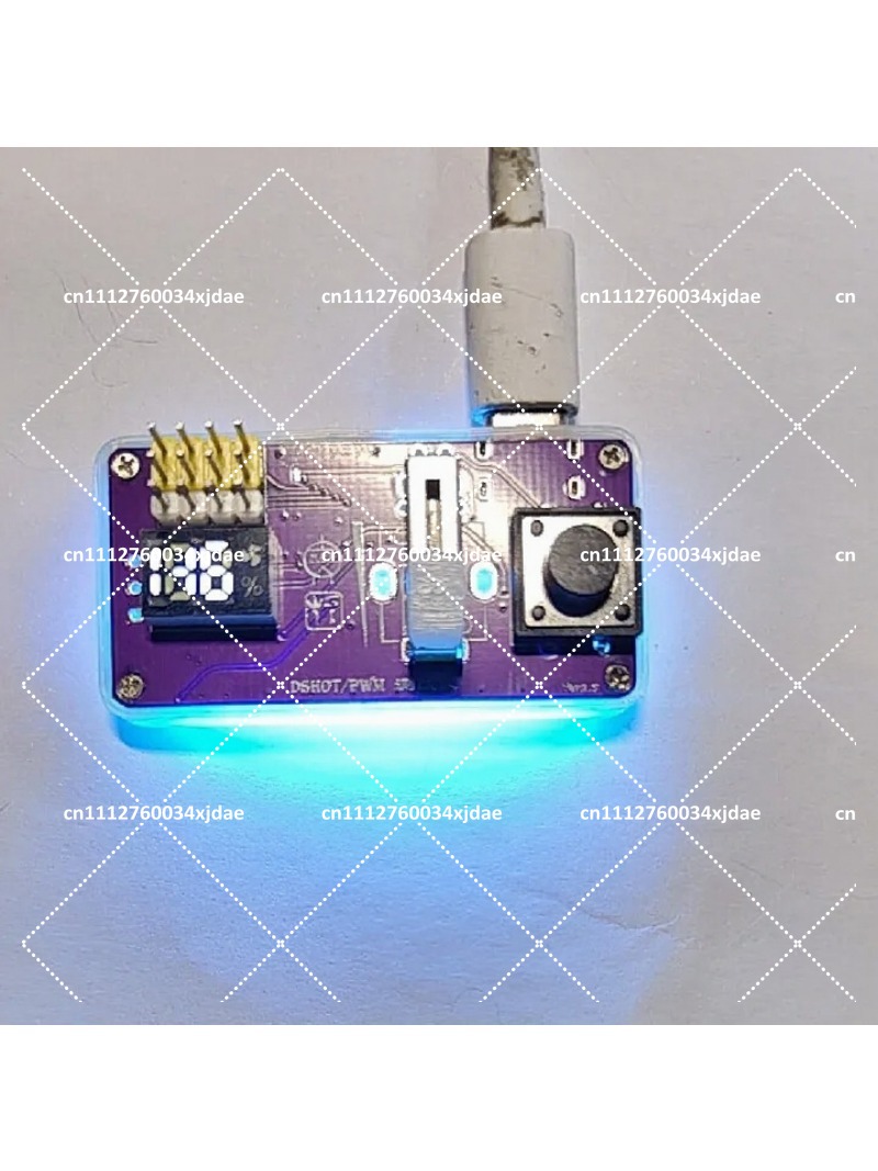 Drone Battery Voltage Checker - RCドローンサーボテスター、ESC速度コントローラー用PWM＆DSHOT信号チェッカー、LiPoバッテリー電圧テスター