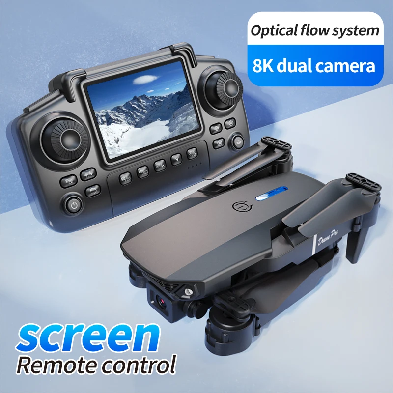 プロフェッショナルE88 PROドローン、スクリーン付き8K - Drone Battery Case のレビューと価格