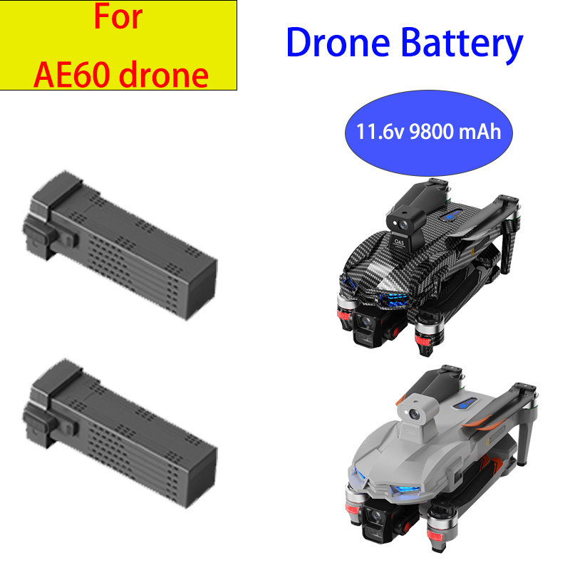 AE60 GPSドローンバッテリー 11.4V 9800mA - Drone Battery Li-Ion のレビューと価格