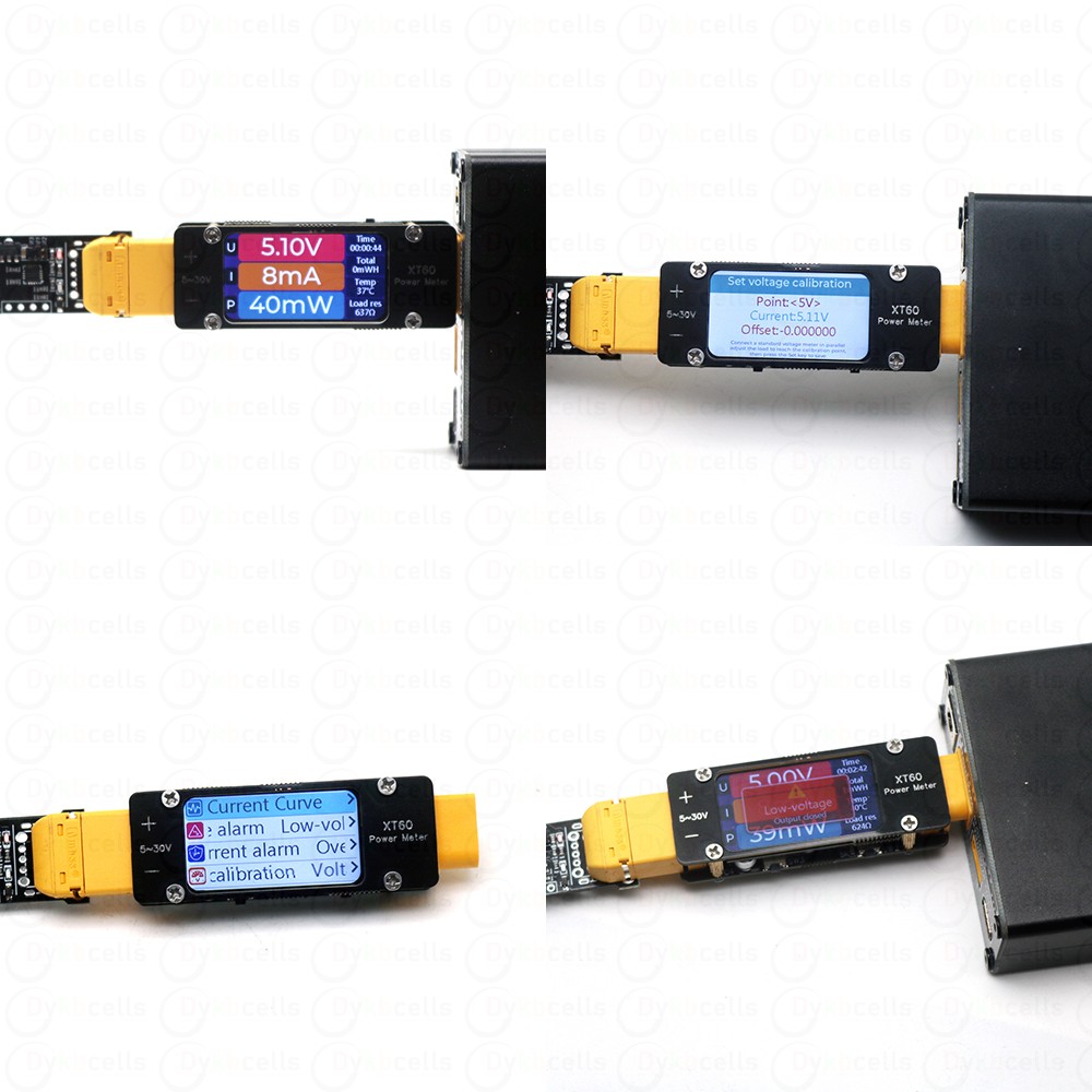 2mA-64A DC XT60 電流計パワーメーター双方向電 - Drone Battery Voltage Checker のレビューと価格