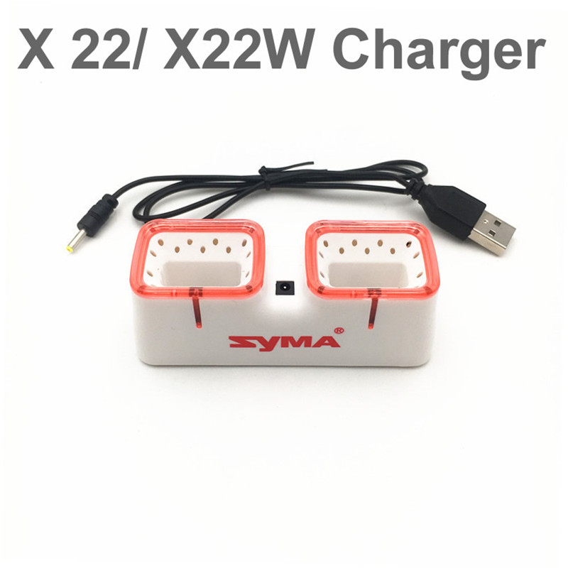 Syma X22 X22W ドローンバッテリー用デュアルUS - Drone Battery Case のレビューと価格